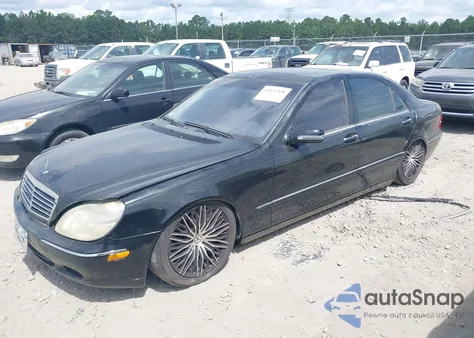 2001 Mercedes-Benz S 500 z USA, uszkodzony, nr VIN WDBNG75J71A193818